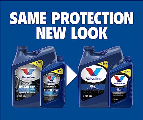 Image of Valvoline ATF 4 Full Synthetic Automatic Transmission Fluid 1 Quart (Pack of 2)