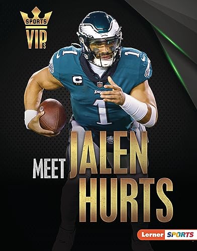 Meet Jalen Hurts: Philadelphia Eagles Superstar (Sports VIPs (Lerner ™ Sports)) (English Edition)