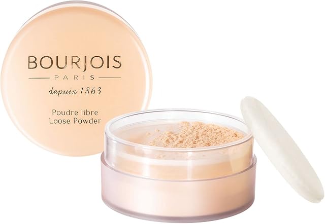 Bourjois Libre Loose Powder puder sypki z naturalnym wykończeniem, dla każdego rodzaju cery, nr 001 - Peach