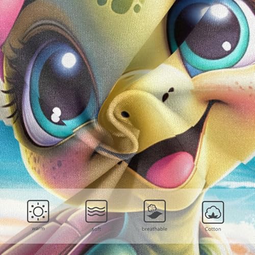 Designer Toddler Underwear Custom 2t Cotton Panties Little Girl Cute Turtle Beach Funny Briefs Undies Kids3