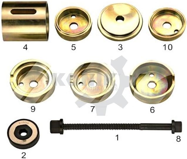 Mercedes Benz Front Sub Frame Torque Strut Bushing Tool SET