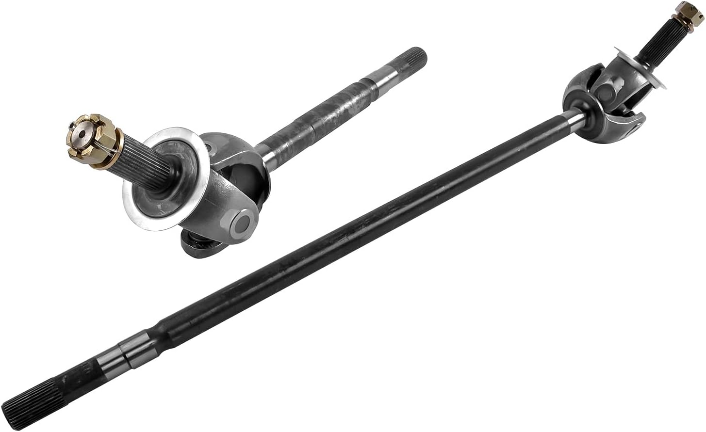 Front Driver & Passenger Side CV Axle Shaft Replacement for 2010-2012 Dodge Ram 2500 3500 5.7L 6.7L 68065427AB 68065426AB 68065427AA 68065426AA