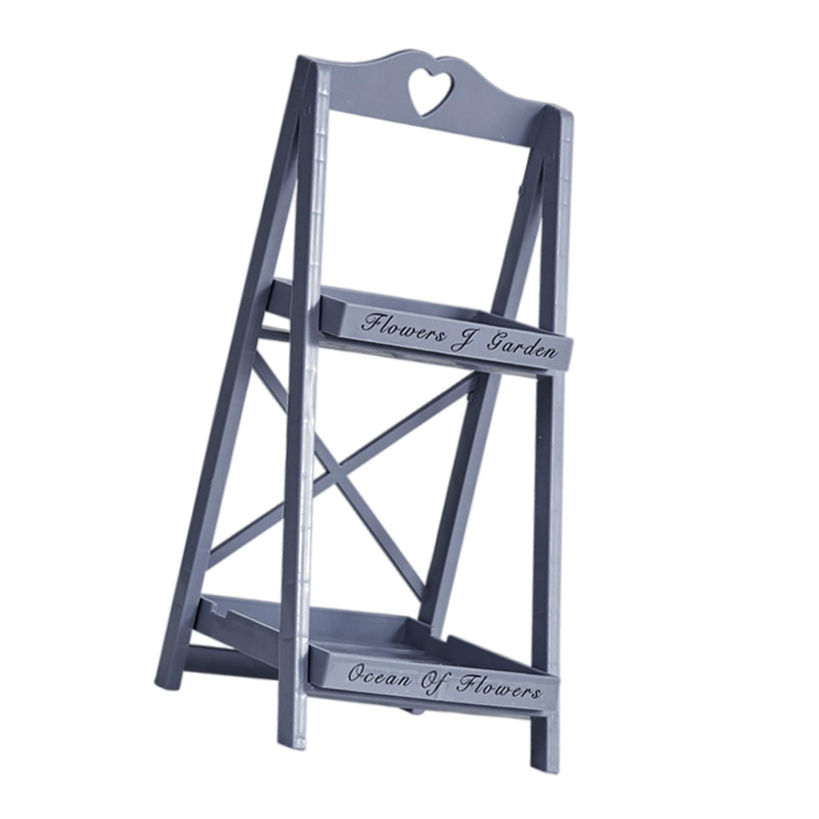 carotoe Freestanding Foldable Shelving Unit Practical Multi LayerPlant Stand Shelves for Household or Storage Needs Balcony Garden Decors