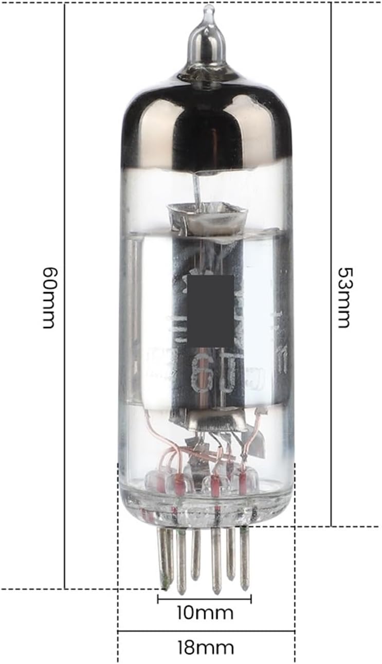 2PCS 6J5 Vacuum Tube Electronic Upgrade Sound Quality 6Ж1n 6Ж5n 6AH6/6AN5 Audio Amplifier