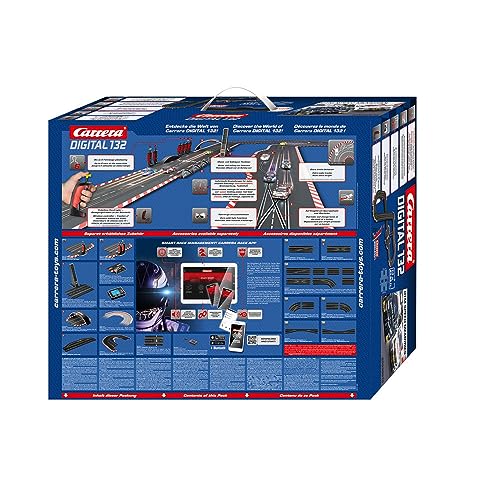 Carrera Digital 132 I DTM Speed Memories Rennbahn-Set | Rennbahnen und lizensierte Slotcars | bis zu 6 Spieler | Für Jungs & Mädchen ab 8 Jahren & Erwachsene