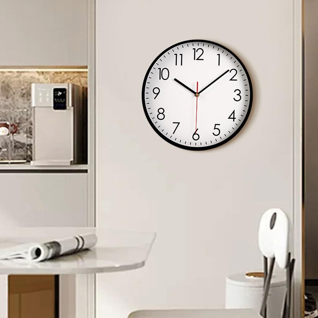 Orologio da parete Orologio da parete semplice for ristorante Orologio da parete rotondo Orologio da parete silenzioso al quarzo for soggiorno e camera da letto Reloj De Pared