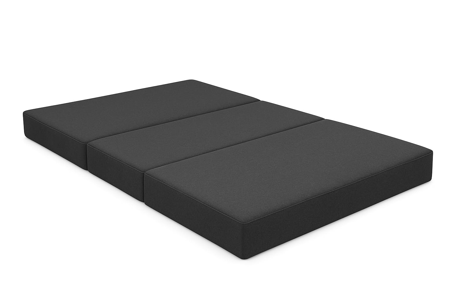 SLUMBER HOME Made-to-Order Camper Van, Caravan, Motorhome, Boat & Window Seat Cushions with Waterproof Polyester Covers and Memory Foam (Charcoal, 187cm x 70cm x 15cm)