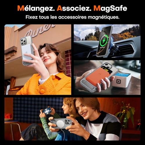 Coque iPhone 16 Pro Max avec béquille réglable pour visionner vos vidéos les mains libres - 6