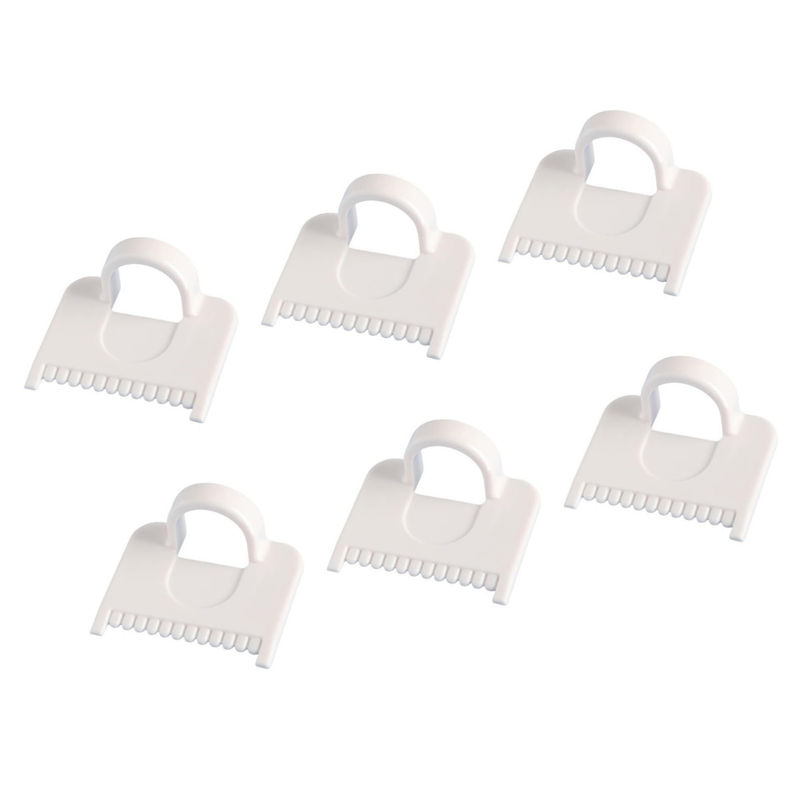 Tsophreniq 6Pcs Quilting Template Ruler Multipurpose Edges Sewing Guide for Garment Pattern Making Stitching and Hemming Border Stitching Sewing Aid