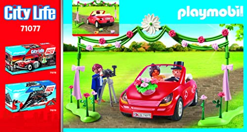 PLAYMOBIL City Life 71077 Starter Pack Hochzeit, Mit Spielzeug-Auto, Erstes Spielzeug für Kinder ab 4 Jahren – Bild 5