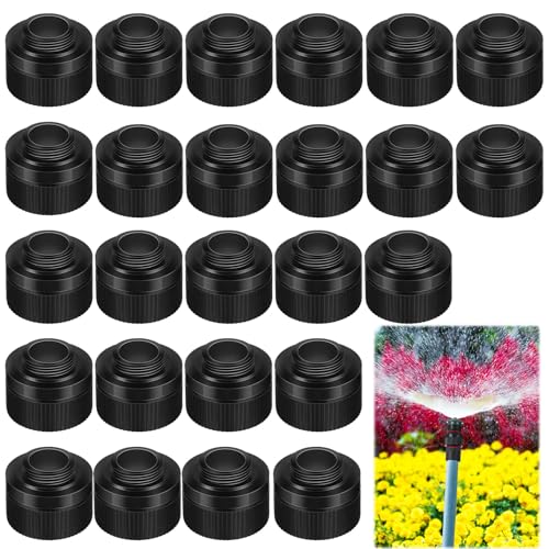 Yaomiao 25pcs Garden Irrigation Sprinkler Adapter 1/2