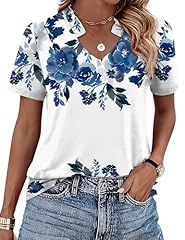 B White Blue Floral
