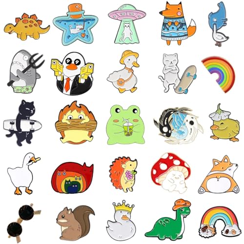 20305080 mixed enamel brooch bulk setlapel badges cartoon plant enamel pin sets funny button pins jewelry for backpack cloths hats jacket decoration