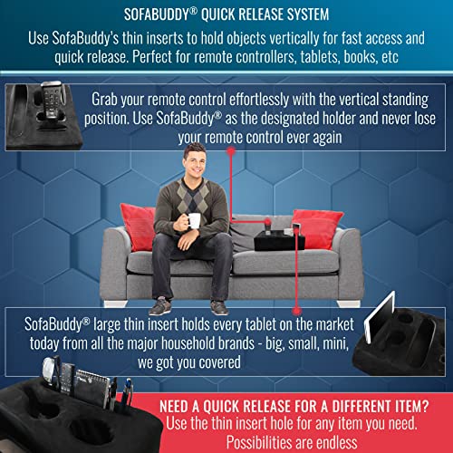 Sofa Buddy Praktischer Couch-Becherhalter, Couch-Untersetzer, Sofa-Becherhalter Das perfekte Couch-Accessoire