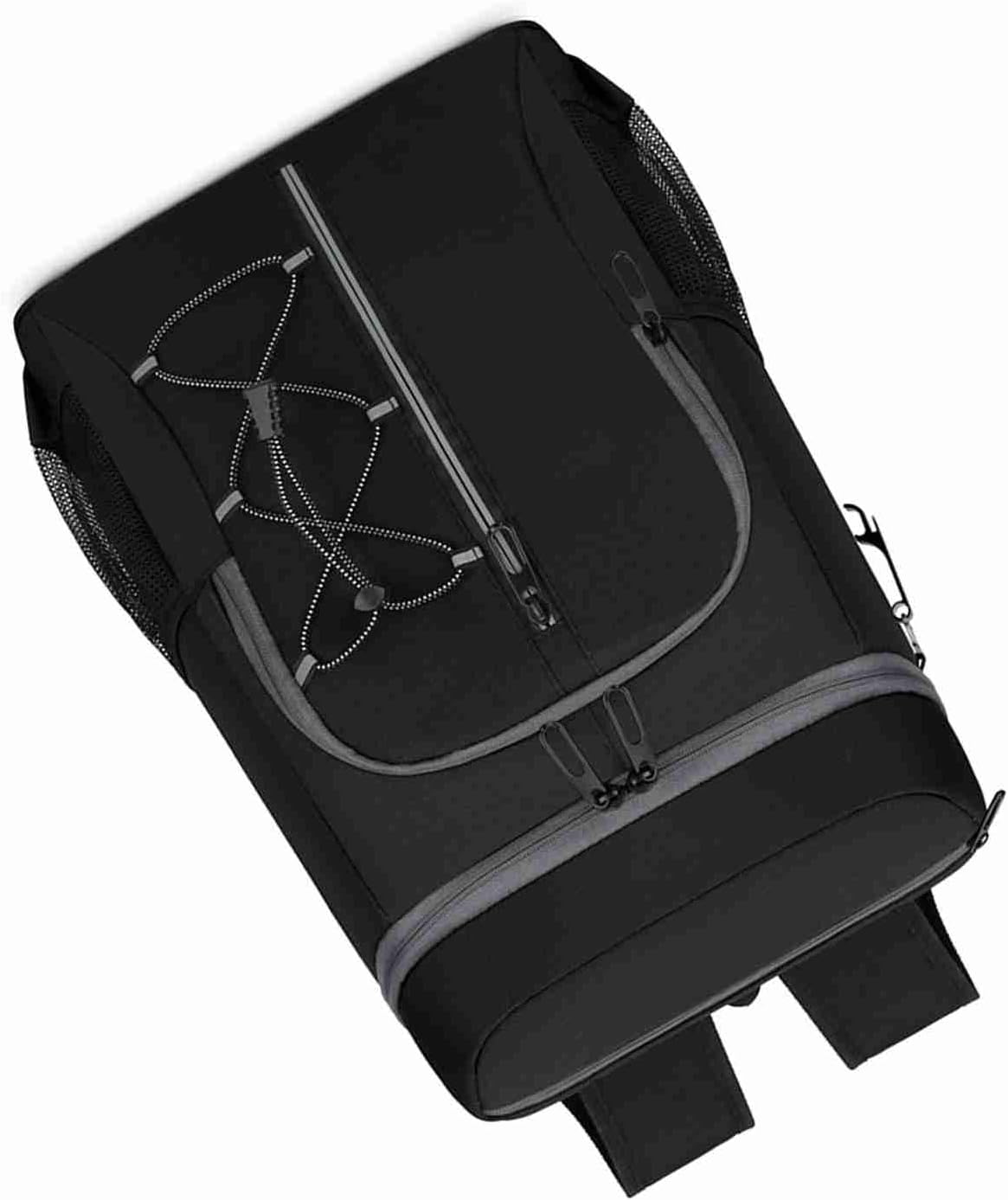 Brrnoo Insulated Cooler Backpack, Waterproof Lunch Backpack for Travel Camping Picnic Fishing Hiking, Beach Cooler Backpack for Men and Women