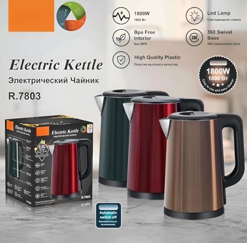Bouilloire électrique double couche évite les brûlures et la surchauffe