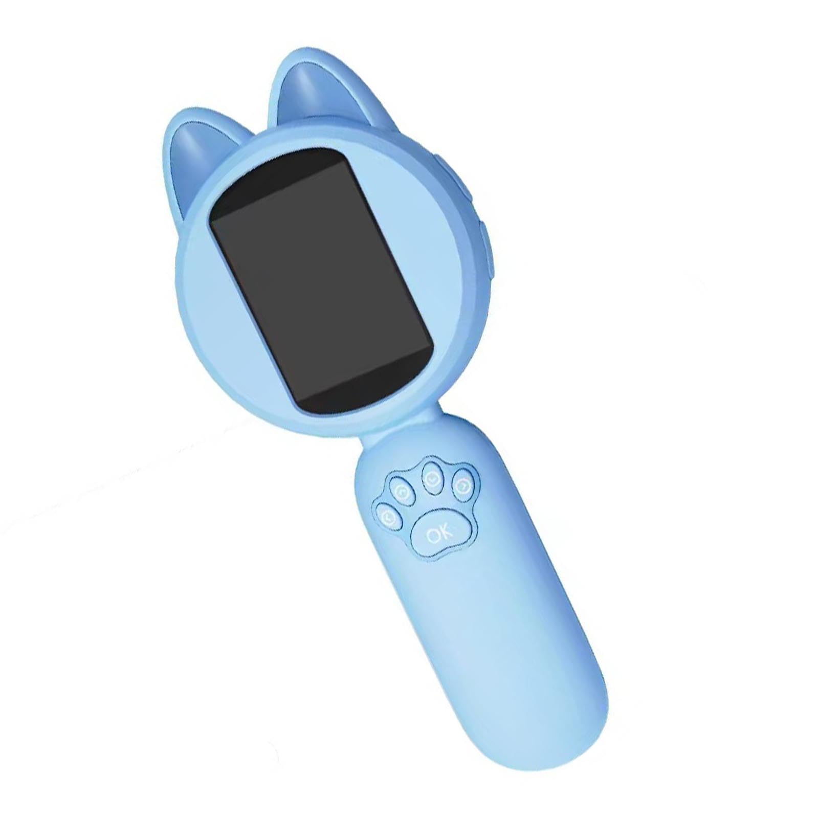 Microscopio per Bambini, Schermo IPS HD da 2", Design 3 in 1, 8 Luci LED Integrate, Angolo dell'obiettivo di 20°, Microscopio Giocattolo Educativo per Esterni