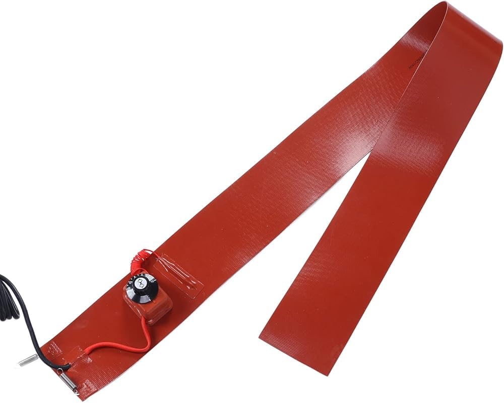 Metalowy Podgrzewacz Beczek, Podgrzewacze Beczek Olejowych 200 L, Pas Silikonowy, Podkładka Grzewcza, Podgrzewacz Beczek, Podkładki Grzewcze Do Beczek Z Termostatem Do Zaworów