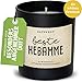 Produktbild Happysoy Geschenk Beste Hebamme Duftkerze im Glas mit Spruch aus Soja - 100% natürlich handgemacht nachhaltig - persönliche schöne Geschenkidee Geburtshilfe Schwangerschaft Danke Sagen Dankeschön