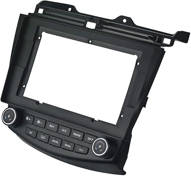 YuYue Electronic 10.1 Inch Double DIN Installation Dash Kit Compatible with Honda Accord 7th 2003-2007 Install Mount kit Car Frame Car Stereo