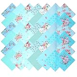 Nodsaw Layer Cake Fabric for Quilting 10 inch, Layer Cake Fabric Clearance, Pre-cuts Quilt Squares 10x10, Floral Layer Cakes for Quilting, Sewing, and DIY Patchwork Crafts