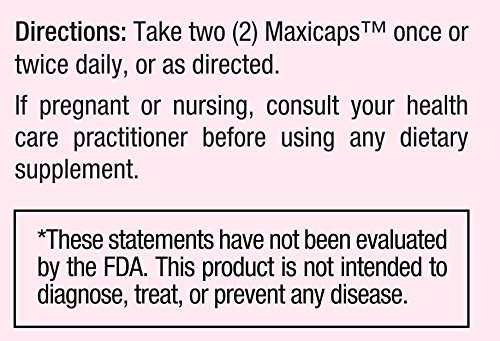 Maxi Stomach Anti Acid Support Full Spectrum Capsules, 120 Count Kosher (Pack Of 2) #TOP3
