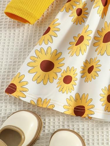 Image of TAGAS Girls' Princess Dress | Girl Floral Print Dress |Dresses birthdaydress for Babygirls |