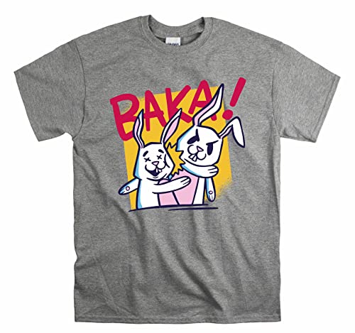T-shirt Baka lapin japonais pour look urbain et sorties manga