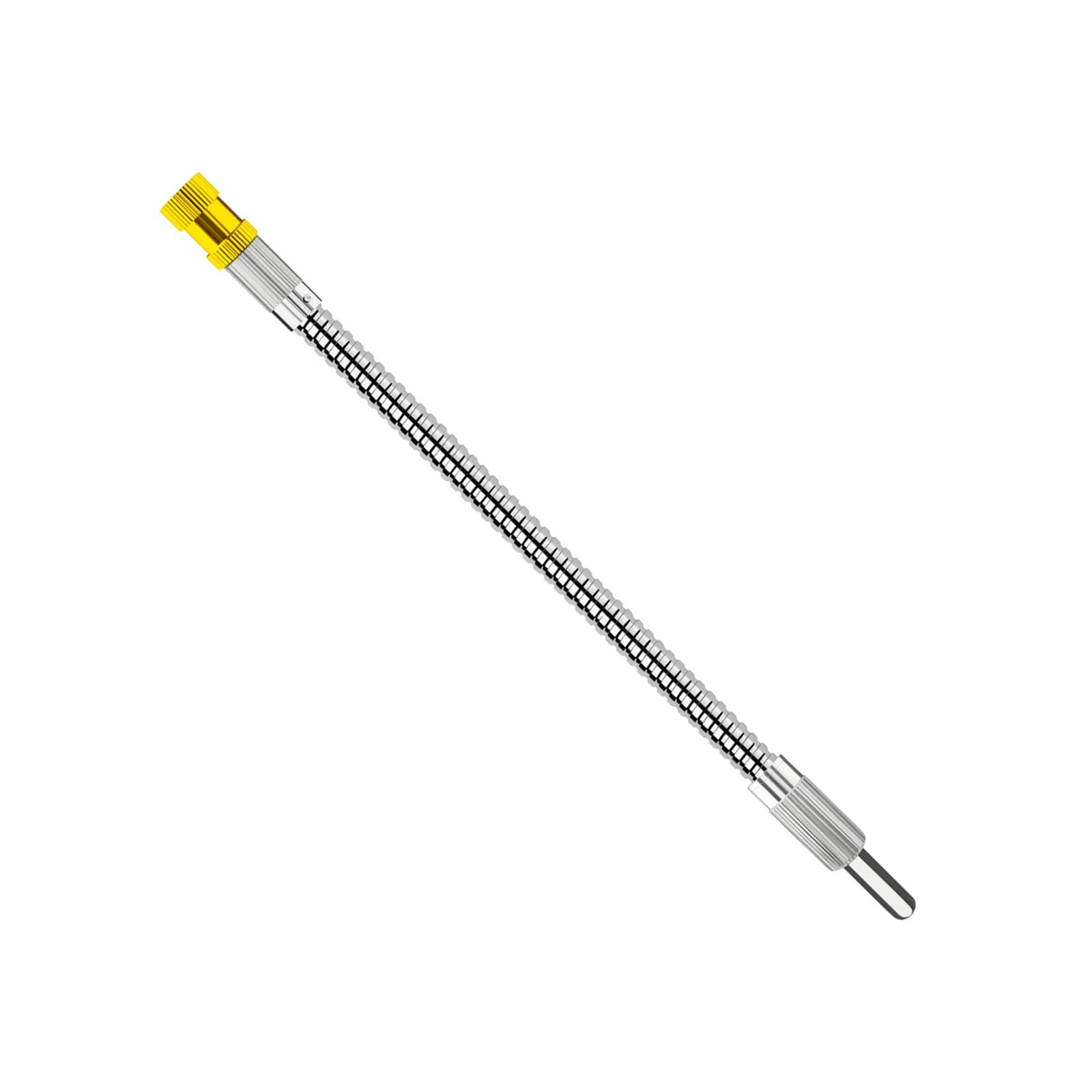 Compacts 300mm Flexible Shaft with Quick Releases Features 360 Degree Bendable Hexagon Shaft Screwdriver Extension Rod