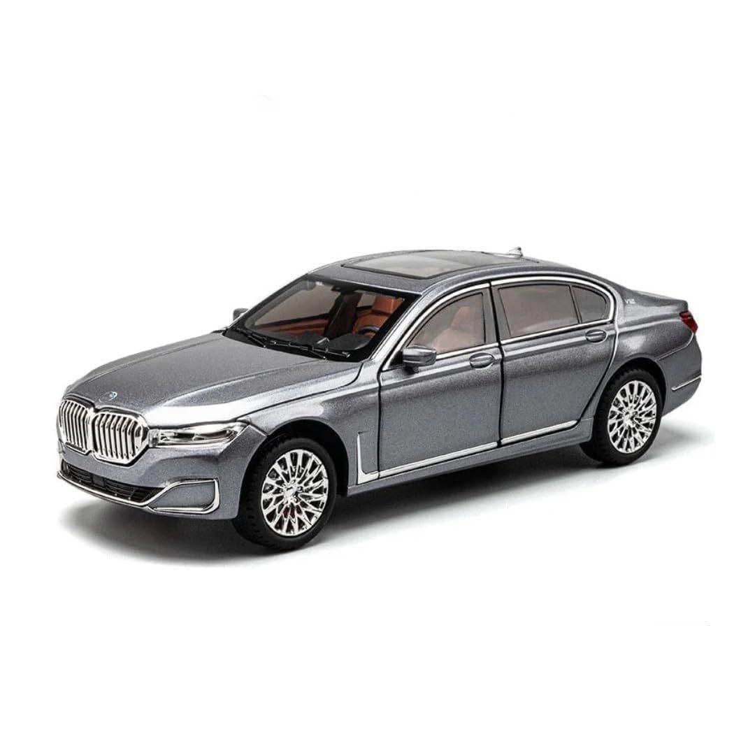 Minniq Store 1:24 B-M-W 760Li Sport Diecast Metal Pullback Toy car