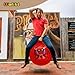 WALIKI Space Hopper | Adults 13-101 | Outdoor Hippity Hop Game | Jumping Ball | Hopping Ball | Red 29”