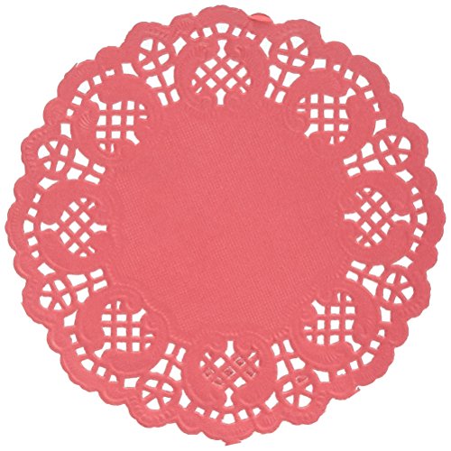 Darice Red Paper Doilies, 50 Piece
