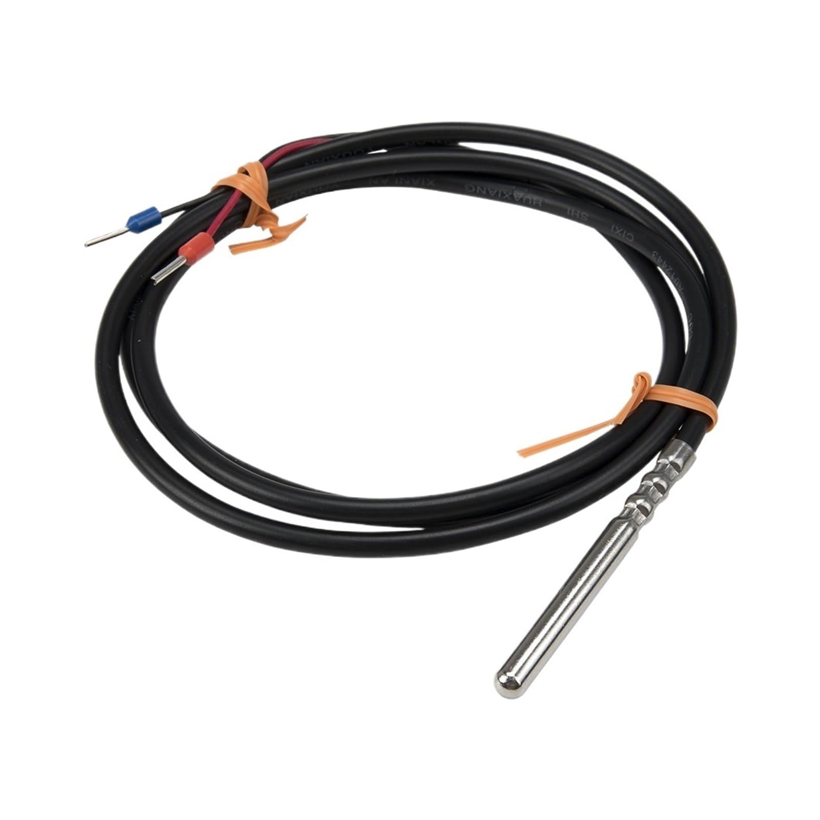 NTC 1m PVC-Kabel Edelstahl wasserdichte Sonde 10K 3K Widerstand RTD Temperatursensor(10K 3435 B 5x50mm pb)