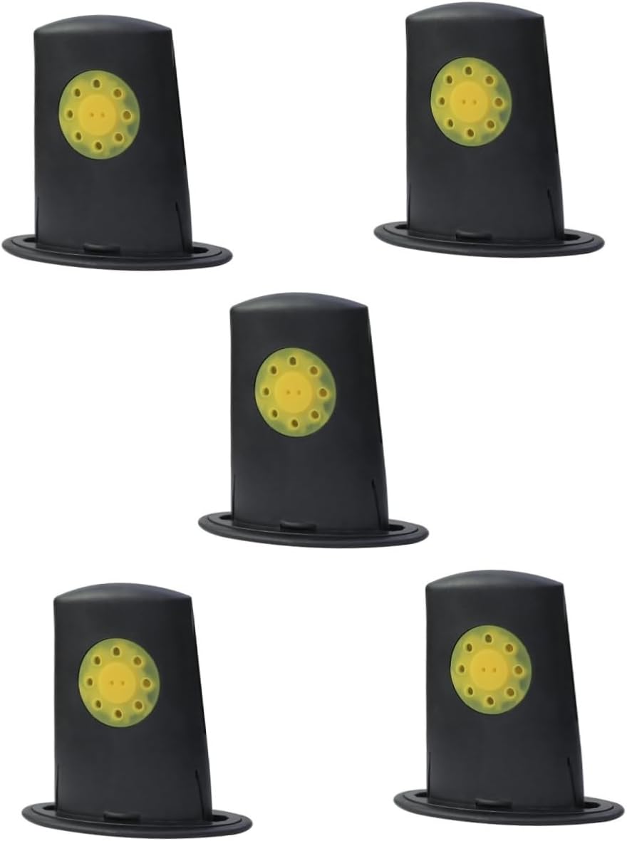 Toyvian 5pcs Acoustic Guitar Humidifier Moisturizer for Sound Hole Portable Guitar Panel Care Tool Random Color