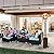 FDW Outdoor Patio Heater Tall Standing Hammered Finish Garden Outdoor Heater Propane Standing LP 41,000BTU CSA Certified Gas Steel w/Accessories, Bronze