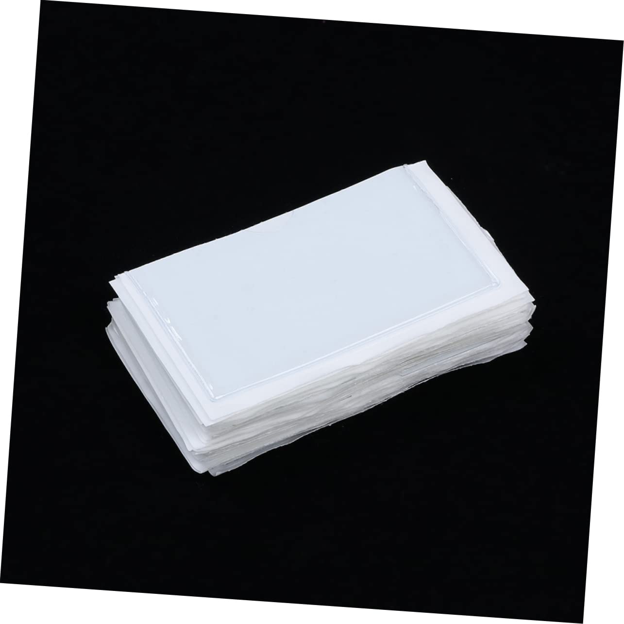 YARNOW 72pièces Pochettes Adhésives Transparentes Porte-étiquettes Autocollants Pour Et Organisation De Documents Étanches Et Pour Bureau Voyage