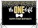 Mocsicka Mr Onederful Backdrop Boy's First Birthday Photography Background 7x5ft Vinyl Black Tie 1st Birthday Party Backdrops