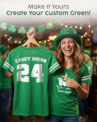 Custom St Patrick's Day Shirt Sweatshirt - Personalized Saint Pattys Tee & Irish Outfits - Customized Pattys Shirt miniatura 5