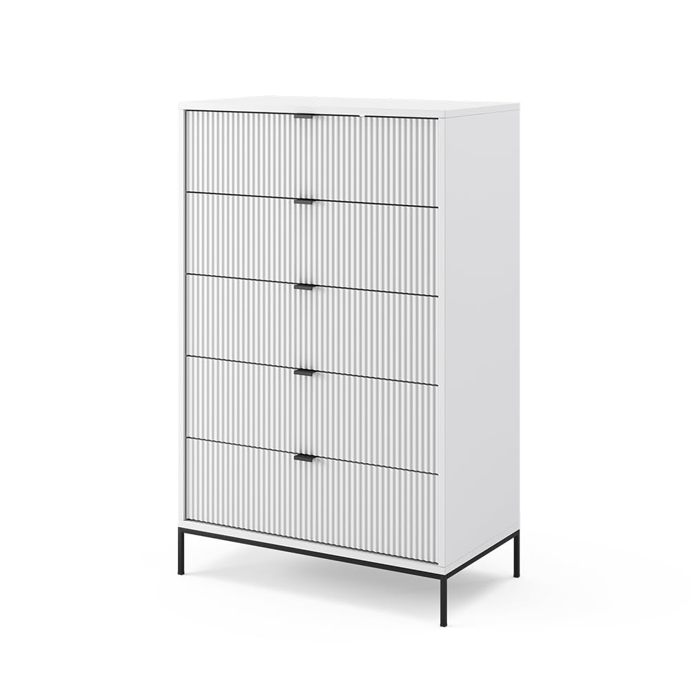Vicco Cómoda Eliza, Blanco, 76 x 120 cm