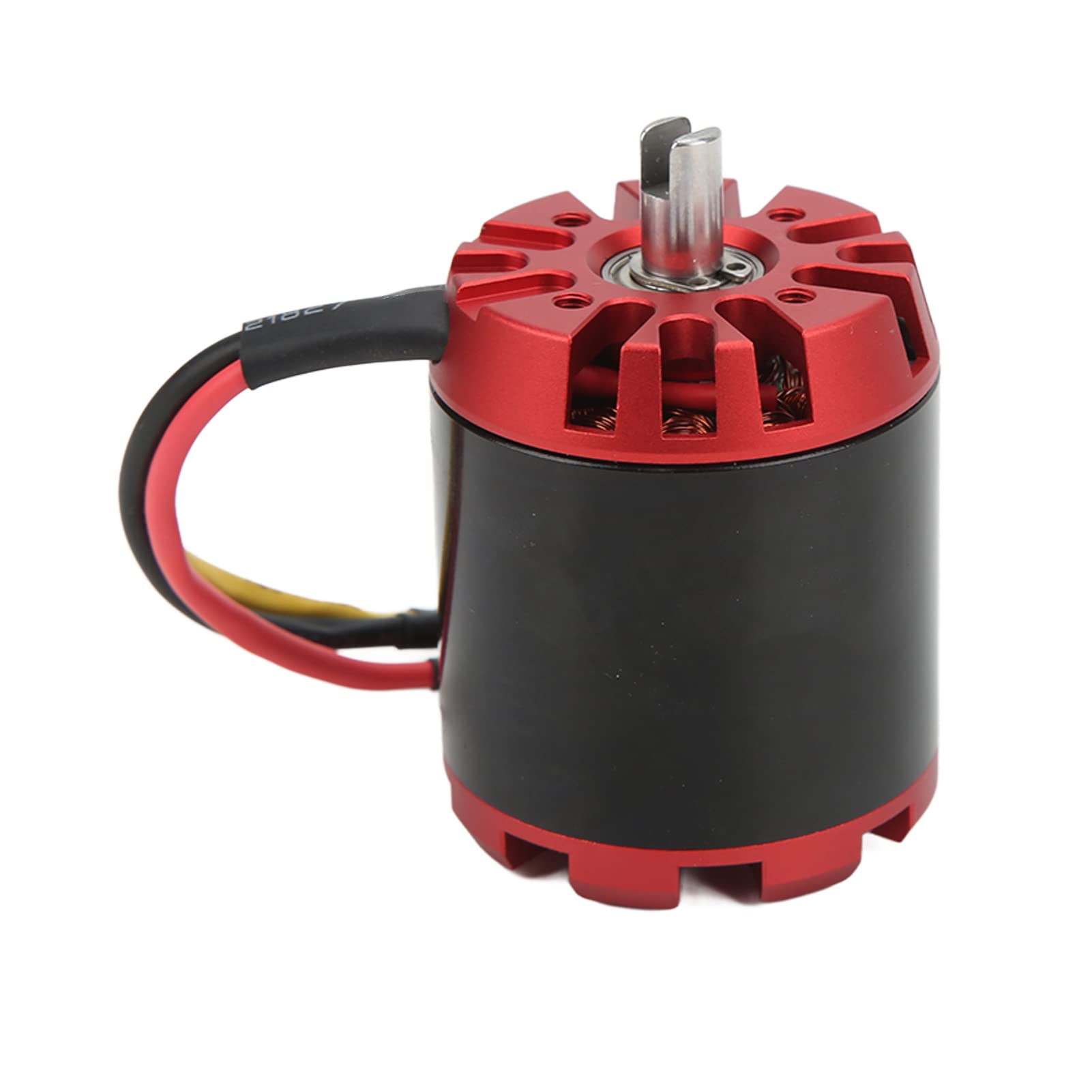 Motore senza spazzole 5065 270KV Motore impermeabile a potenza massima 1800W Rosso Nero Lega di alluminio Costruzione in rame Pompa idraulica Parti di macchine per scavo