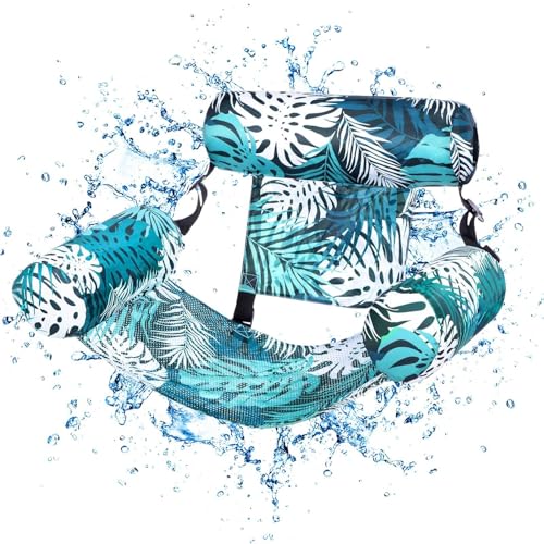 Silla de piscina flotante - Tumbona de hamaca, silla flotante inflable, para mujeres y hombres, verano, vacaciones, viajes, hoteles, resorts, playas, lago, fiestas y actividades al aire libre