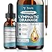 Liposomal Lymphatic Drainage Drops - 11 in 1 Organic Lymphatic Drainage Supplement with Burdock Root, Echinacea, Elderberry, Calendula, Cleavers Herb, Dandelion Supports Lymphatic Health 2 FL.OZ