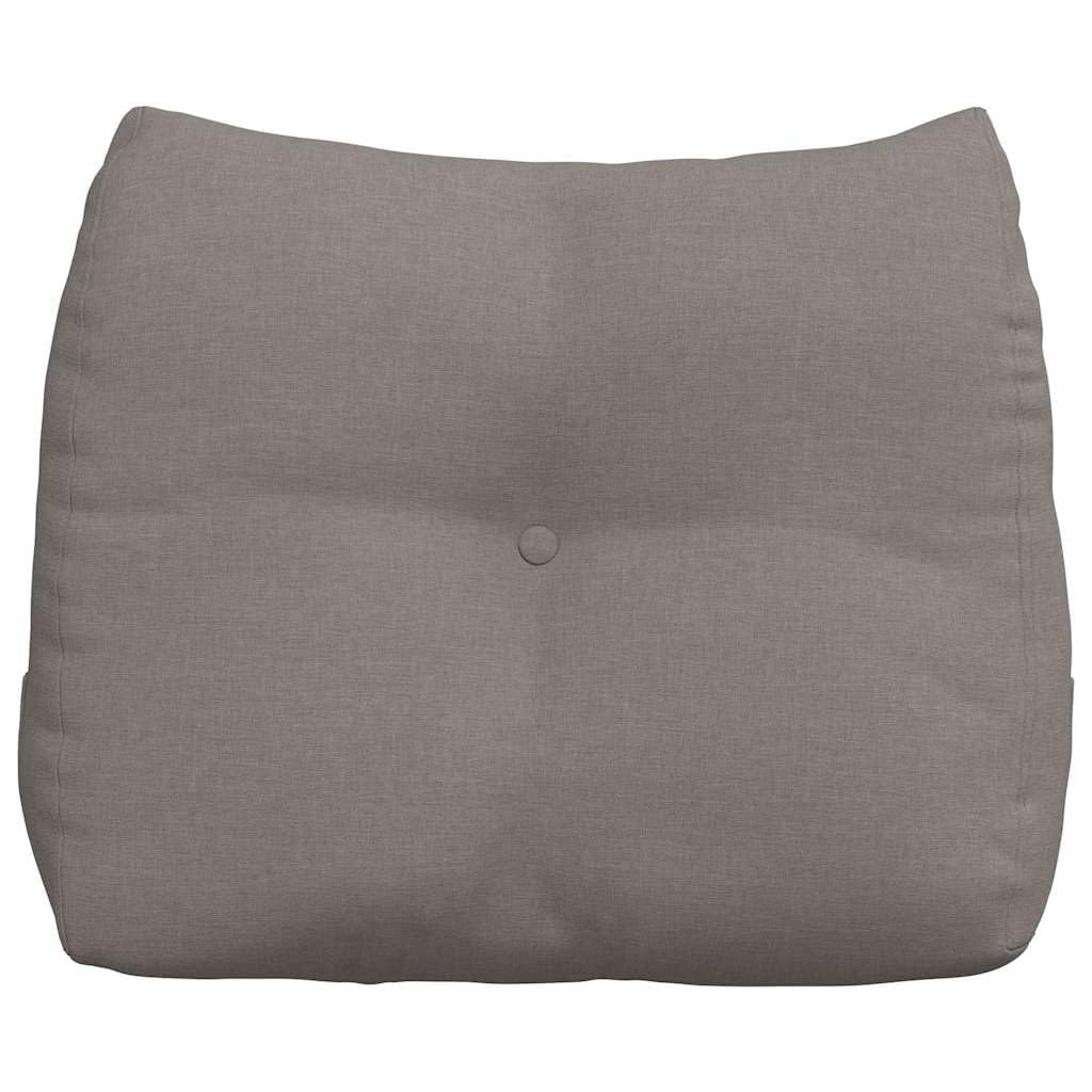 Cuscino per la schiena, 60 x 24 x 50 cm, in tessuto, cuscino lombare ergonomico con rivestimento sfoderabile, supporto ortopedico per divano, ufficio, auto, traspirante e antiscivolo