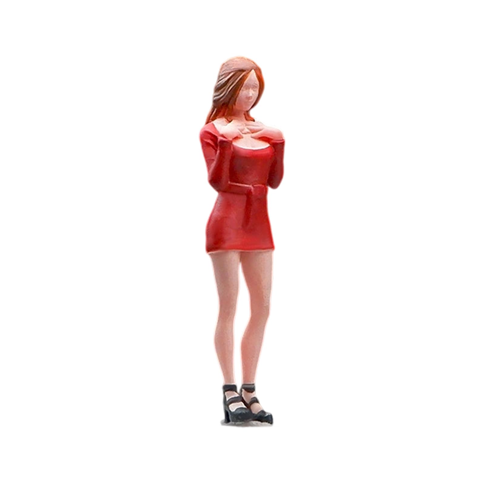 Sisyeuo Resins Tiny Figurines 1: 64 Scale Miniature People Model for Projects and Miniature Building Decoration Resins Figure Model for Dioramas