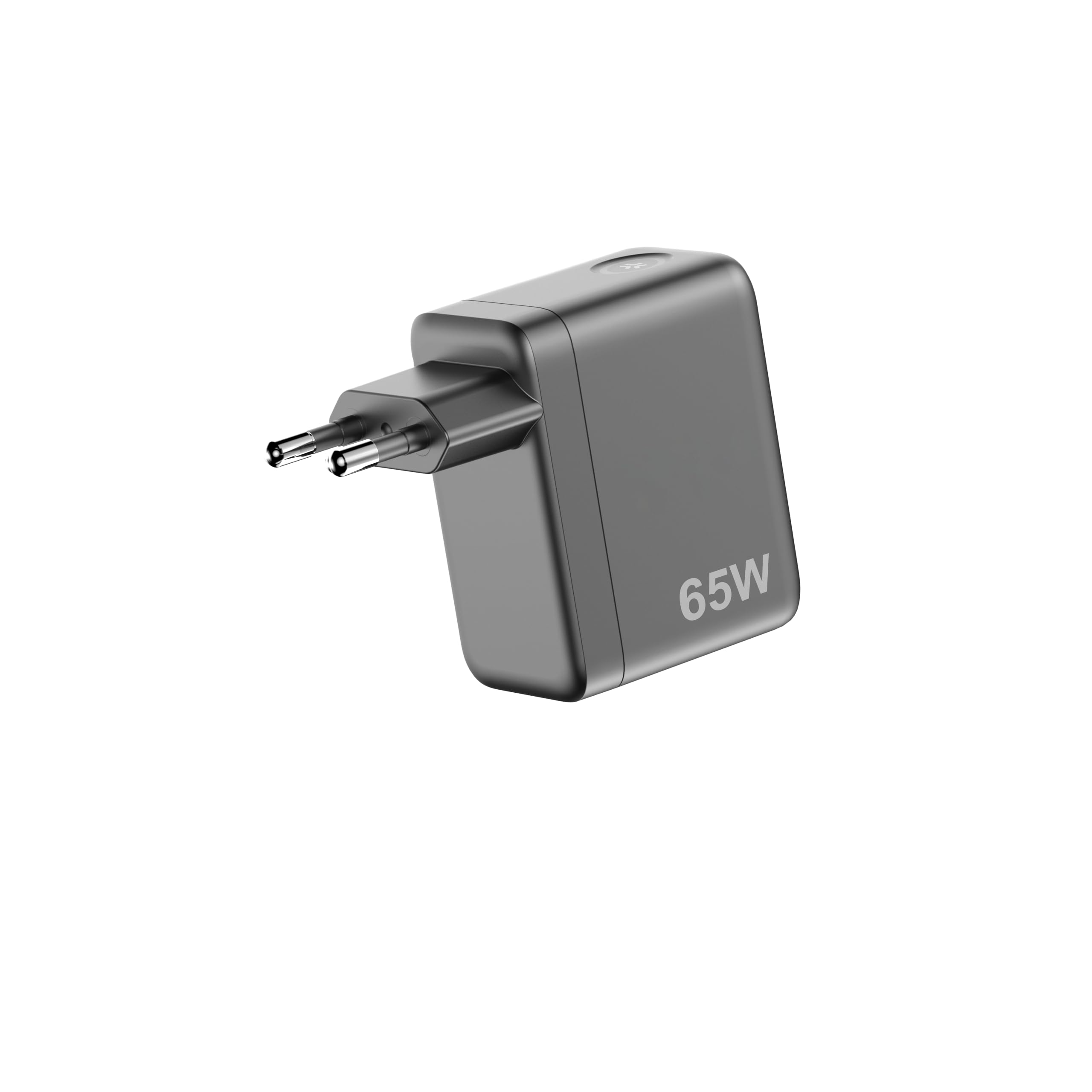 Celly - Caricatore Multiplo USB-C 65W GaN con Display LED, Ricarica Rapida per Laptop, Smartphone e Tablet
