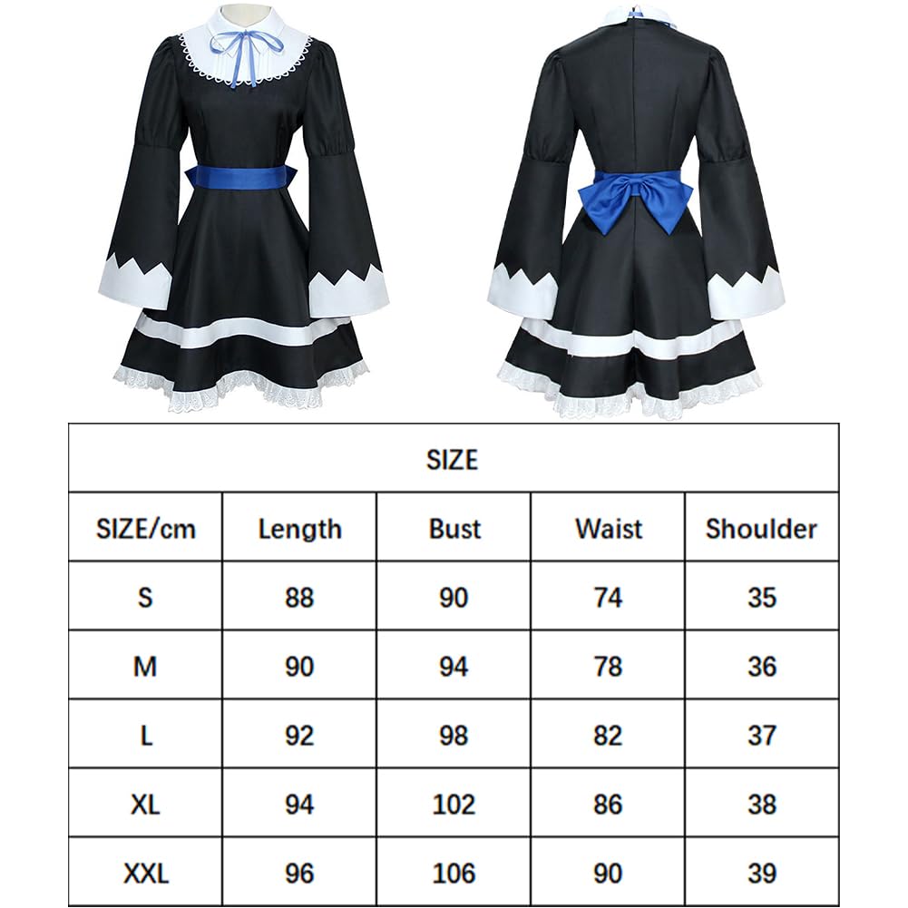 Anime pończochy cosplay sukienka manga pończochy mundurek szkolny pełny zestaw na Halloween kostium cosplay postać anime przebranie dla kobiet