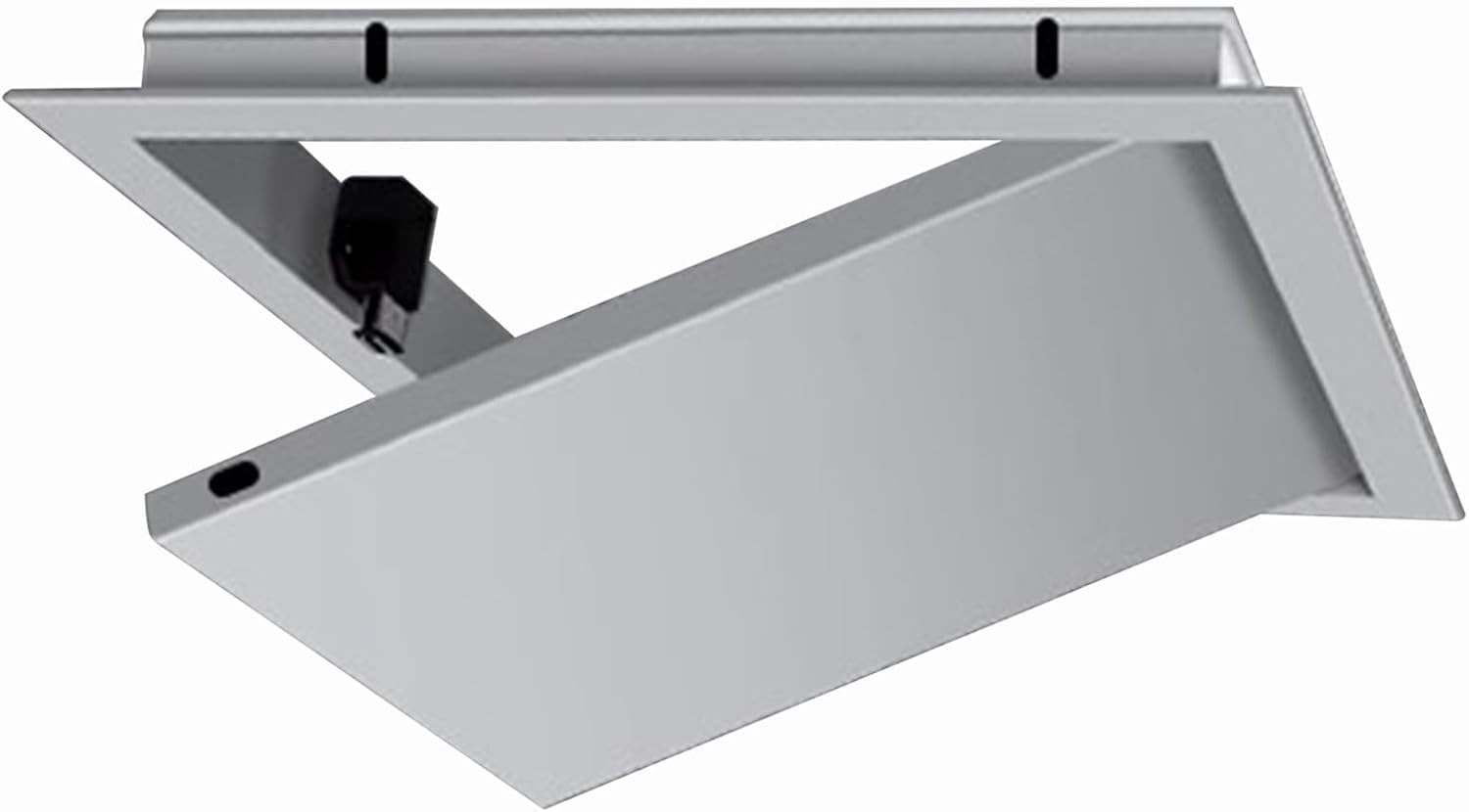VUIKLCty Recessed Access Panel Covers For Walls And Ceilings Suitable For Water Supply, Drainage And Ducting Systems(Grey,6x6in(15x15cm))
