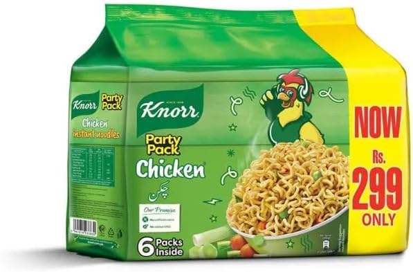 Noodles Chicken Pack of 6, 300G