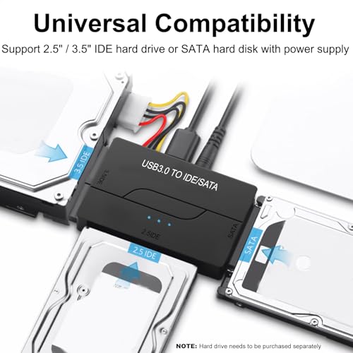 SATA IDE to USB 3.0 Adapter