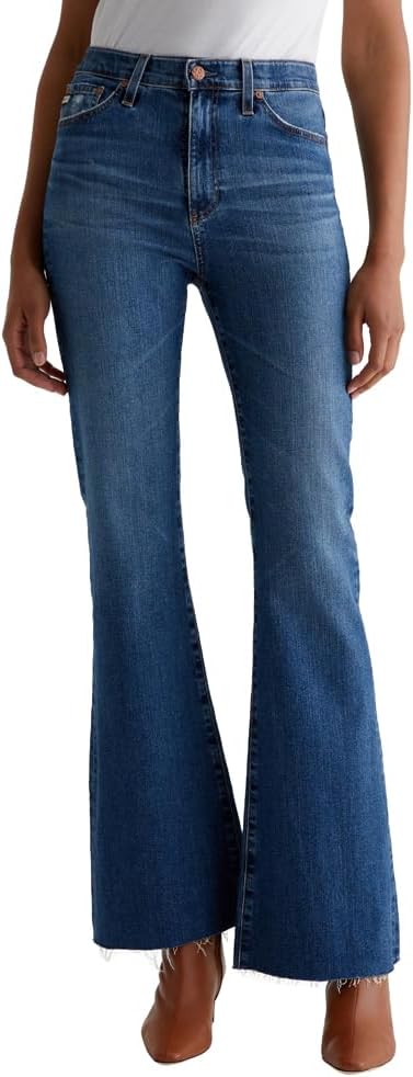 AG Women's Madi Super High Rise Flare Jean - Image 2